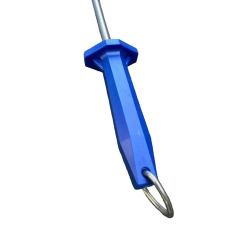 10 Inch Round Honing Knife Sharpener Blue Handle ASP-10B