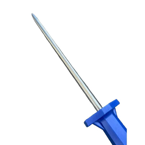 10 Inch Round Honing Knife Sharpener Blue Handle ASP-10B