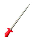 10" Round Polished Honing Rod Red Handle AllYourBlades
