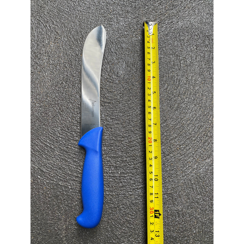 Diekensen 8"/ 20cm Butchers Bullnose Steak Slicing Knife Blue Stainless Steel