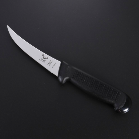 Vorn Antlorex 4PCS Farm Butcher Knife Set with 12" Sharpening Steel & Canvas Wrap