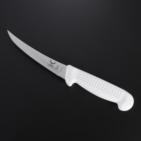 Vorn Antlorex Butcher Knife Set 6" Curved Boning, Straight Filleting & Skinning Knives German Steel
