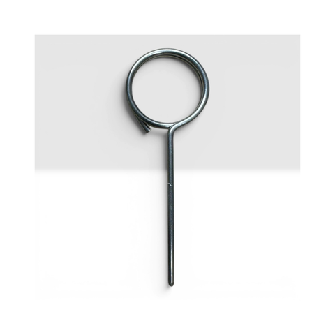 Butcher’s Stainless Steel Ticket Pin Meat Sign Holder – Pig Tail Style