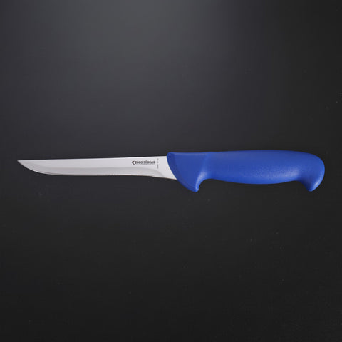 Zoro Forgas 6PCS All-Rounder Sportsmans Knife Set with 12" Sharpening Steel & Canvas Wrap