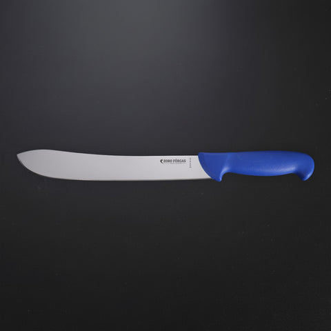 Zoro Forgas 4 Piece Butcher 10" Bullnose Knife Boning Knife Set and 12" Sharpening Steel