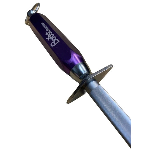 Boost 12 Inch Diamond Sharpening Steel - Colour Aluminium Handled BKS-12