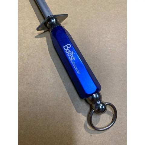 Boost 12 Inch Diamond Sharpening Steel - Colour Aluminium Handled BKS-12