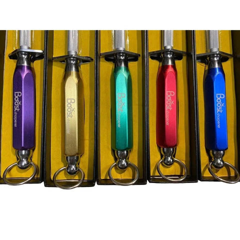 Boost 12 Inch Diamond Sharpening Steel - Colour Aluminium Handled BKS-12