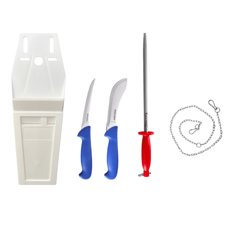 Butcher Knife Set Tool Kit Combo - SK2 White SK2S-COMBO-1