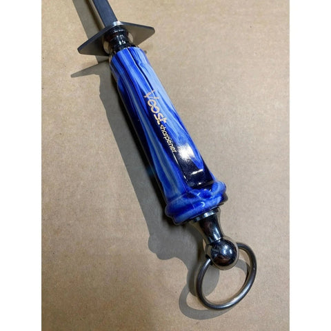 Butcher Tool Set VOOST 12" Square Combi Sapphire Sharpening Steel Chain Steel AllYourBlades