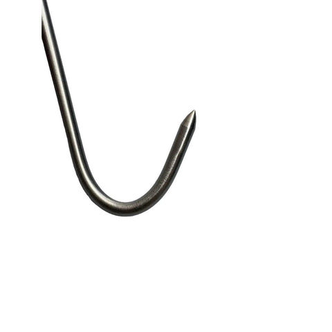 Butchers 6 in Meat Hanging Hooks Solid Stainless Steel Meat S-Hooks