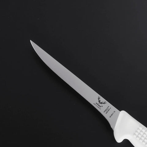 Butchers 6" Straight Flexible Taper Filleting Knife Set of 6