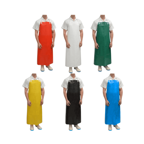 Butchers Plain TPU Apron Waterproof Oil Resistant Fish Chef Kitchen Cleaning