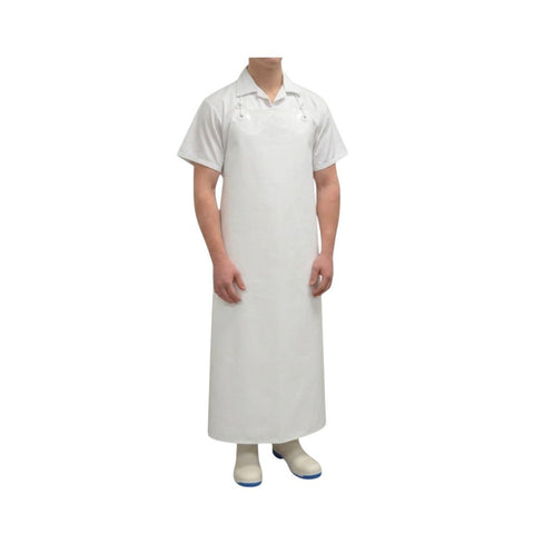 Butchers Plain TPU Apron Waterproof Oil Resistant Fish Chef Kitchen Cleaning