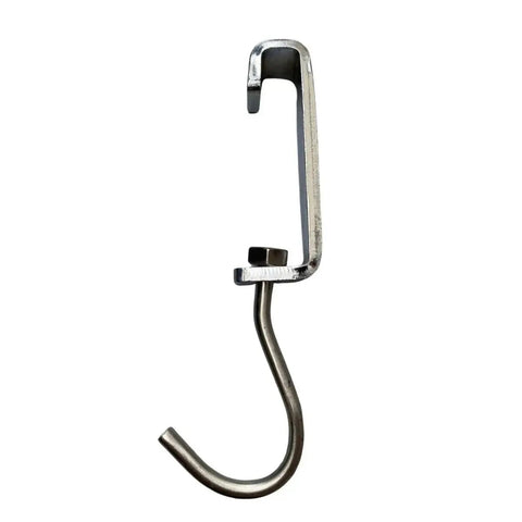 Chrome Plated Steel Rail Skid-Hook with Stainless Steel Hook AllYourBlades