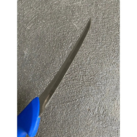 Diekensen 6' Curved Stiff Boning Knife Blue Handle AllYourBlades