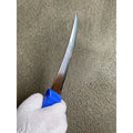 Diekensen 6' Curved Stiff Boning Knife Blue Ridged Grip Handle AllYourBlades