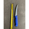 Diekensen 6' Curved Stiff Boning Knife Blue Ridged Grip Handle AllYourBlades