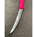 Diekensen 6' Curved Stiff Boning Knife Pink Ridged Grip Handle AllYourBlades
