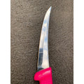 Diekensen 6' Curved Stiff Boning Knife Pink Ridged Grip Handle AllYourBlades