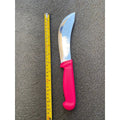 Diekensen 6' Curved Stiff Skinning Knife Pink Ridged Grip Handle AllYourBlades