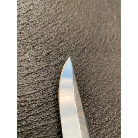 Diekensen 6' Narrow Blade Boning Knife White Ridged Grip Handle AllYourBlades