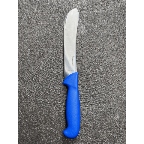 Diekensen 8"/ 20cm Butchers Bullnose Steak Slicing Knife Blue Stainless Steel