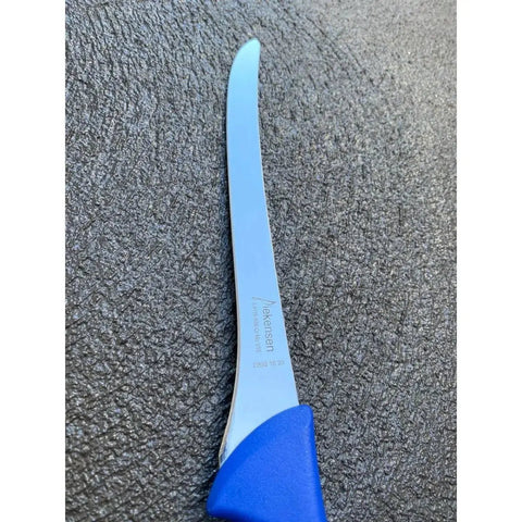 Diekensen 8"  Narrow Fish Filleting Knife Flexible Blue Handle AllYourBlades