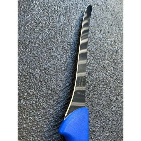 Diekensen 8"  Narrow Fish Filleting Knife Flexible Blue Handle AllYourBlades
