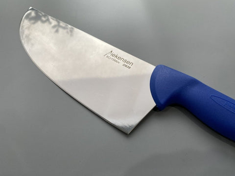 Diekensen Butcher 9" Butcher Knife Cleaver Stainless Steel Curved Chopper Slicer
