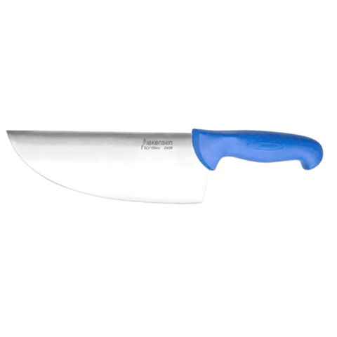 Diekensen Butcher 9" Butcher Knife Cleaver Stainless Steel Curved Chopper Slicer