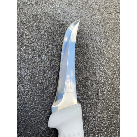 Diekensen Butchers Curved Boning Knife 5'' Narrow Blade Ridged Grip Set of 3 AllYourBlades