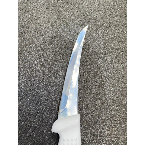 Diekensen Butchers Curved Boning Knife 6'' Narrow Blade Ridged Grip Set of 3 AllYourBlades