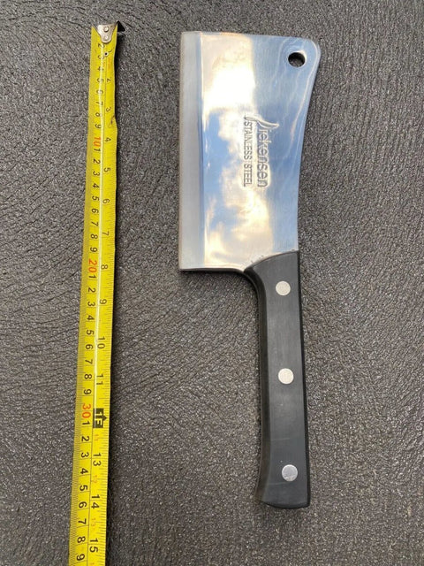Diekensen Industrial Butchers Cleaver 8" Stainless Steel Full Tang 1.1KG AllYourBlades