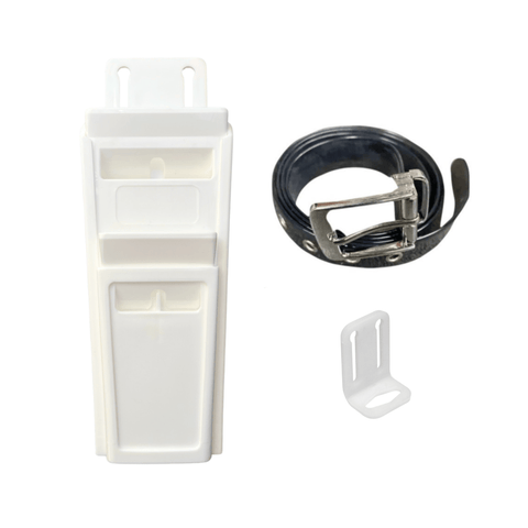 NEW BUTCHER KNIFE POUCH D-BONE QUAD 10" & BELT 140 CM FLEXIBLE CUT-TO-FIT BLACK