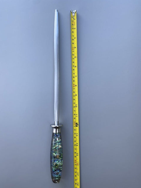 New Butchers Moanas 12" Knife Sharpener Rod Microfine Knife Sharpening Steel