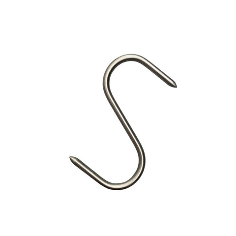 New SET 30 x 4 in Solid Stainless Steel Meat S-Hooks Butchers Hunters Sausage Ma AllYourBlades