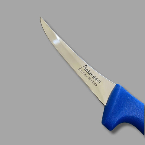 Set of 6 Diekensen Butcher's 5" 13cm Curved Narrow Hollow Ground Boning Knives