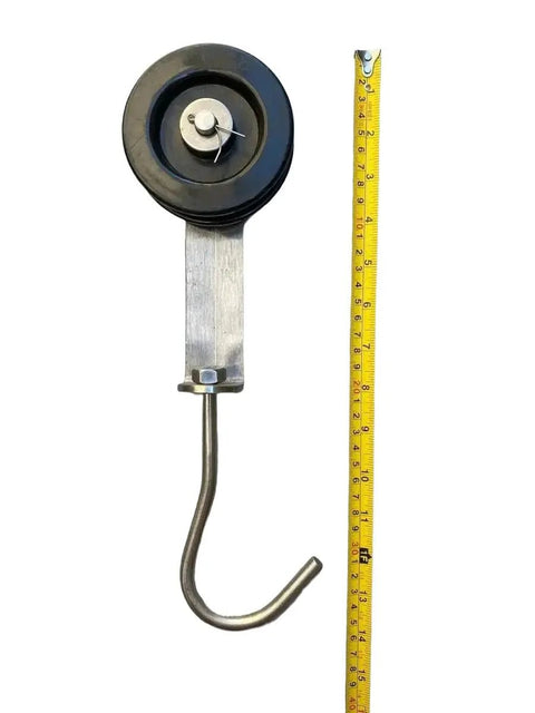 Stainless Steel Skid Roller Hooks RH - 01