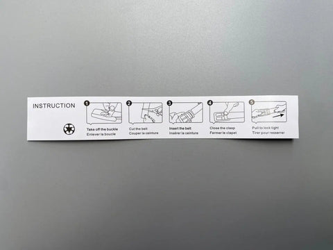 TPU Belt with Stainless Steel Attached Thermo Poly-urethane 1230mm Length AllYourBlades