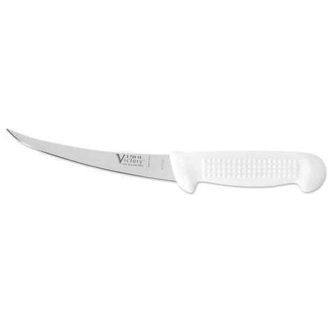 Victory 5" & 6" Boning Knife 6" Skinning Butcher Knife Set White Non-slip Grip