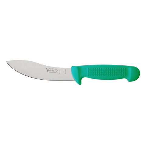 Victory Knives Sheep Skinning Knife Green 15cm Butchers Knife