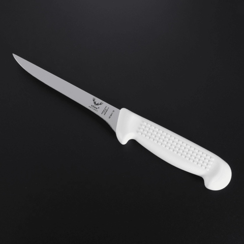 Vorn Antlorex 4PCS Professional Boat Filleting & Boning Knife Set with Canvas Wrap