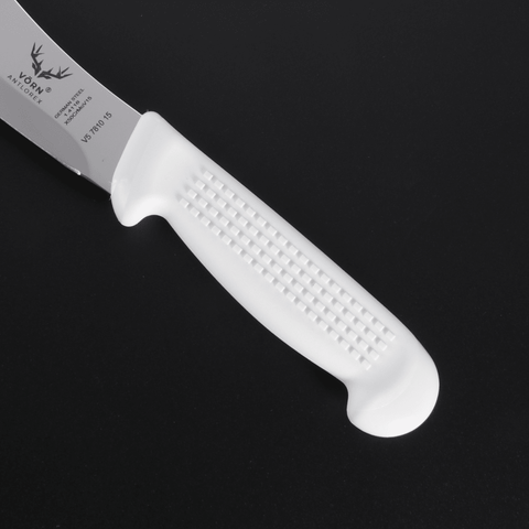 Vorn Antlorex 6" Curved Hollow Ground Butcher Skinning Knife – 15 cm German Steel