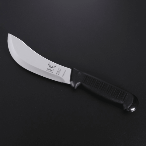 Vorn Antlorex 6PCS Premium German Steel Farm Butcher Knife with 12" Sharpening Steel & Canvas Wrap