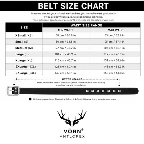 VORN ANTLOREX Food-Grade TPU Work Belt – 316 Marine Grade Stainless Steel | Butcher, Fishing & Marine