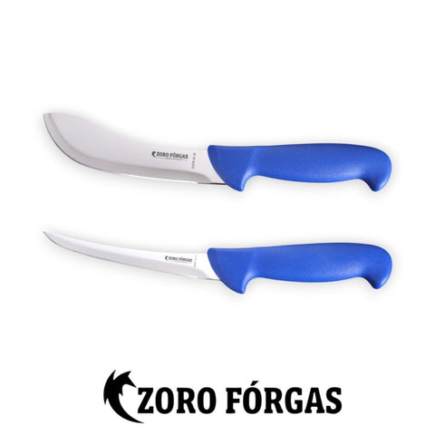 Zoro Forgas Skinning & Boning Knife Set – Professional Butcher’s Aid